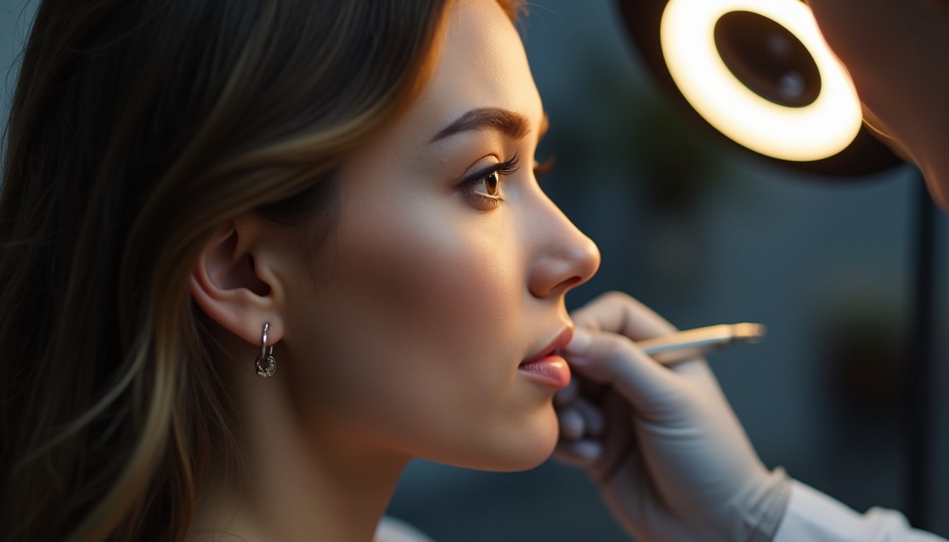 Femeie cu sprancene tatuate perfect, evidențiind valoarea și prețul investiției în frumusețe.